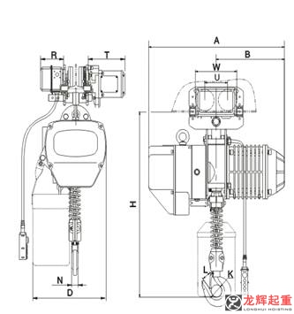 环链电动葫芦-0.5吨运行式